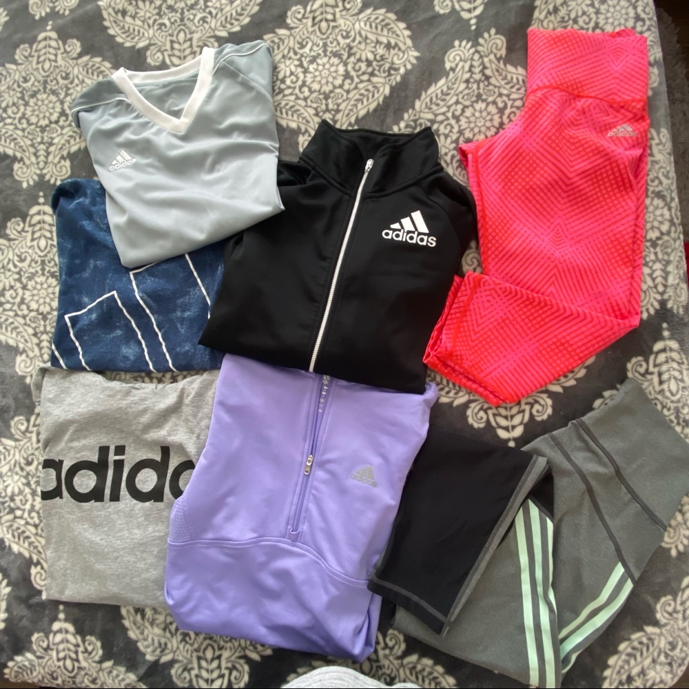 Adidas 7 piece reseller clothing bundle